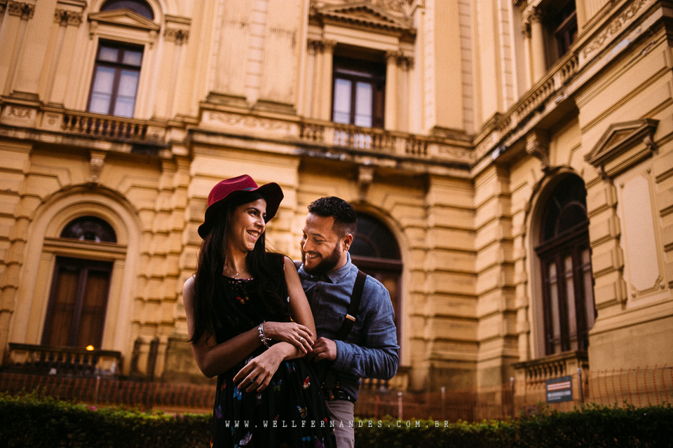 Ensaio de casal Vintage