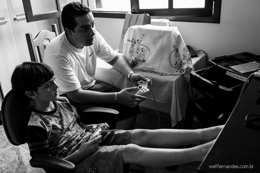 Fotografar a sua família um dia inteiro