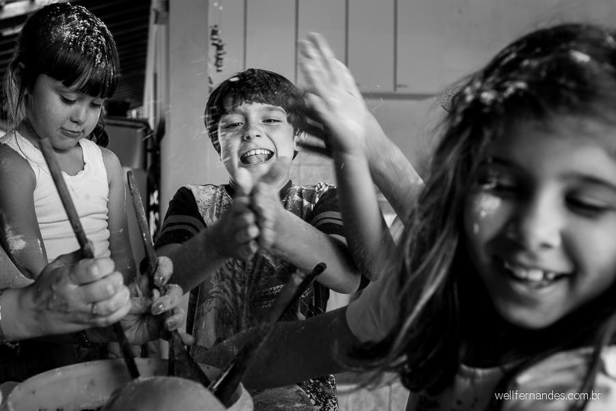 Fotografar a sua família um dia inteiro