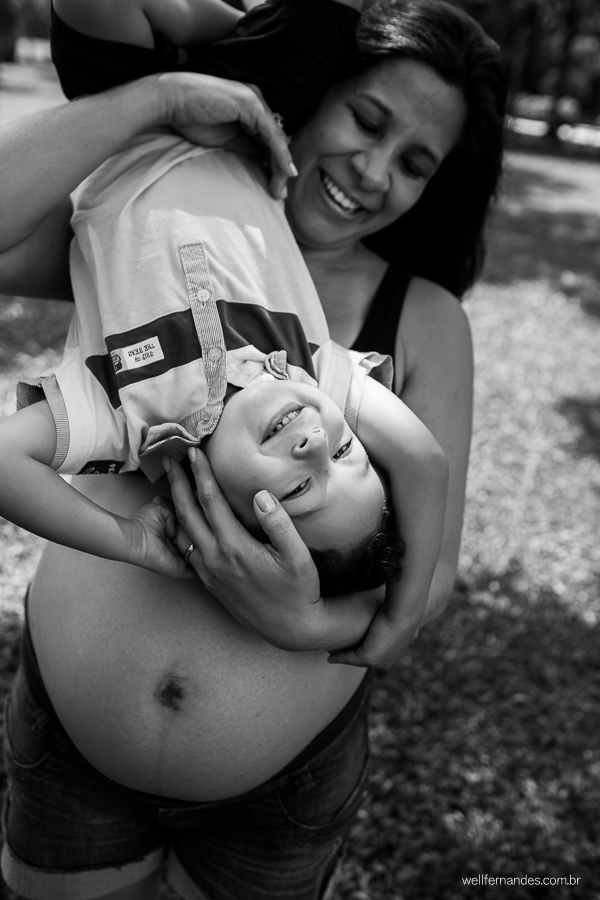 Ensaio Gestante e familia