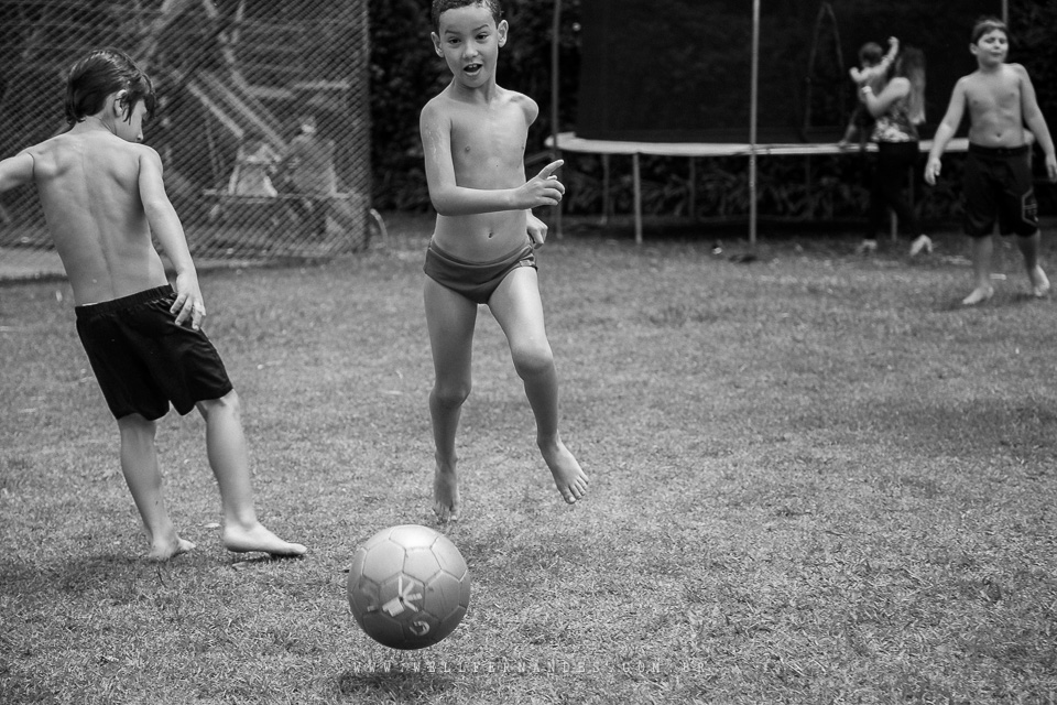 Fotografia de familia em preto e branco