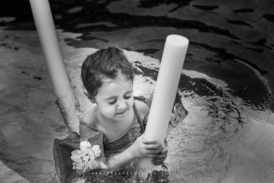 Fotografia de familia em preto e branco
