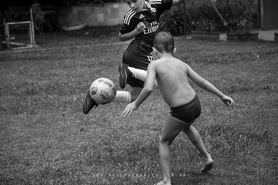 Fotografia de familia em preto e branco