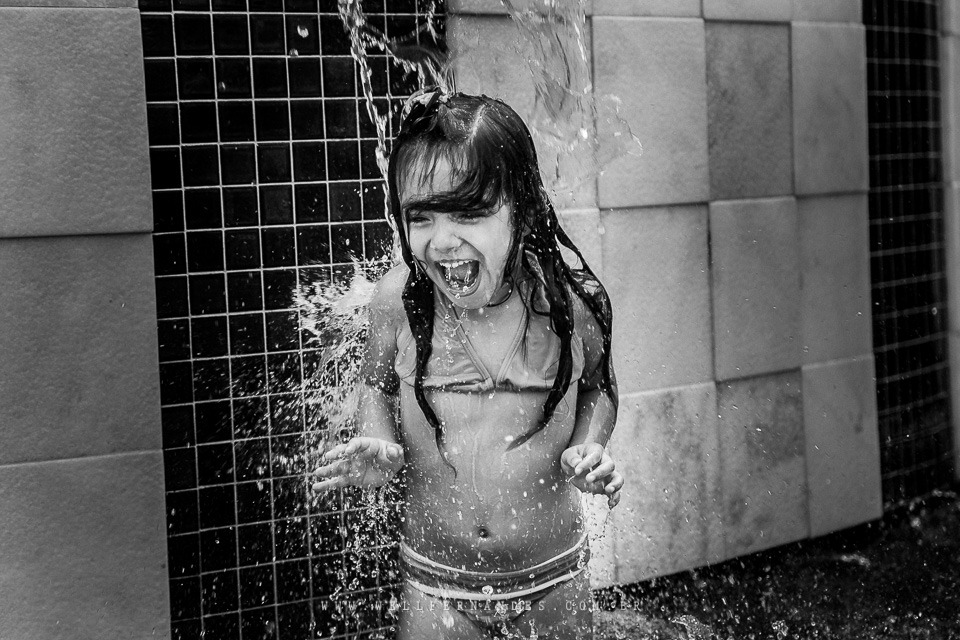 Fotografia de familia em preto e branco