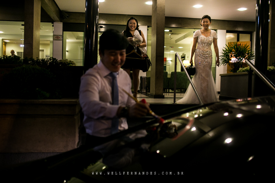 fotos de casamento coreano
