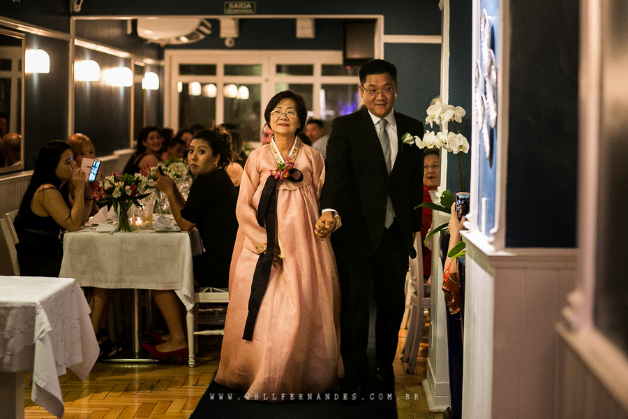 fotos de casamento coreano