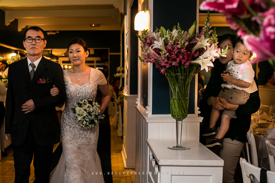 fotos de casamento coreano