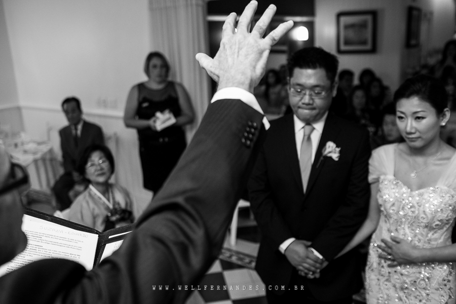 fotos de casamento coreano