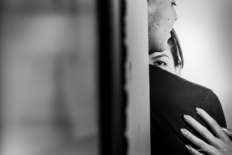 Ensaio casal em apartamento intimo