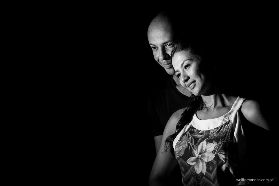 Ensaio casal em apartamento intimo
