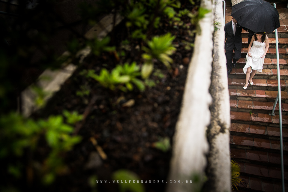 casamento em dia de chuva