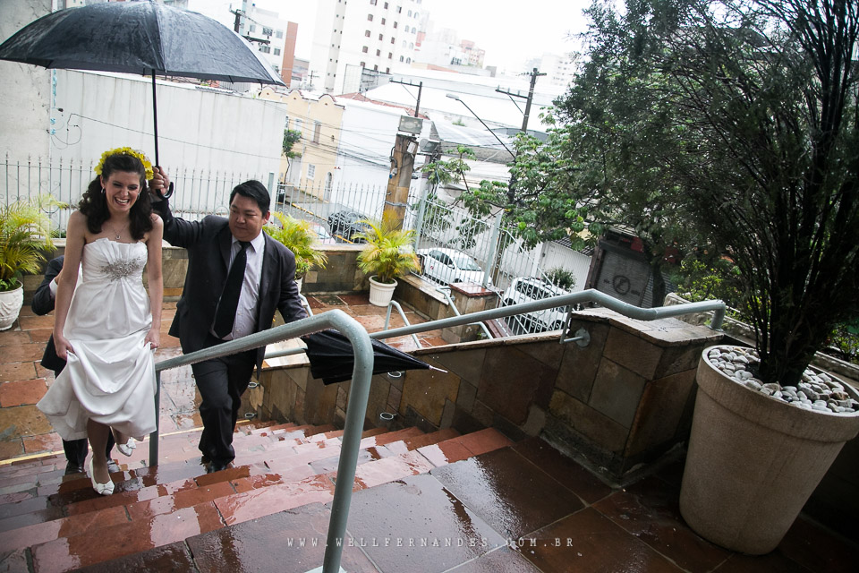 casar na chuva