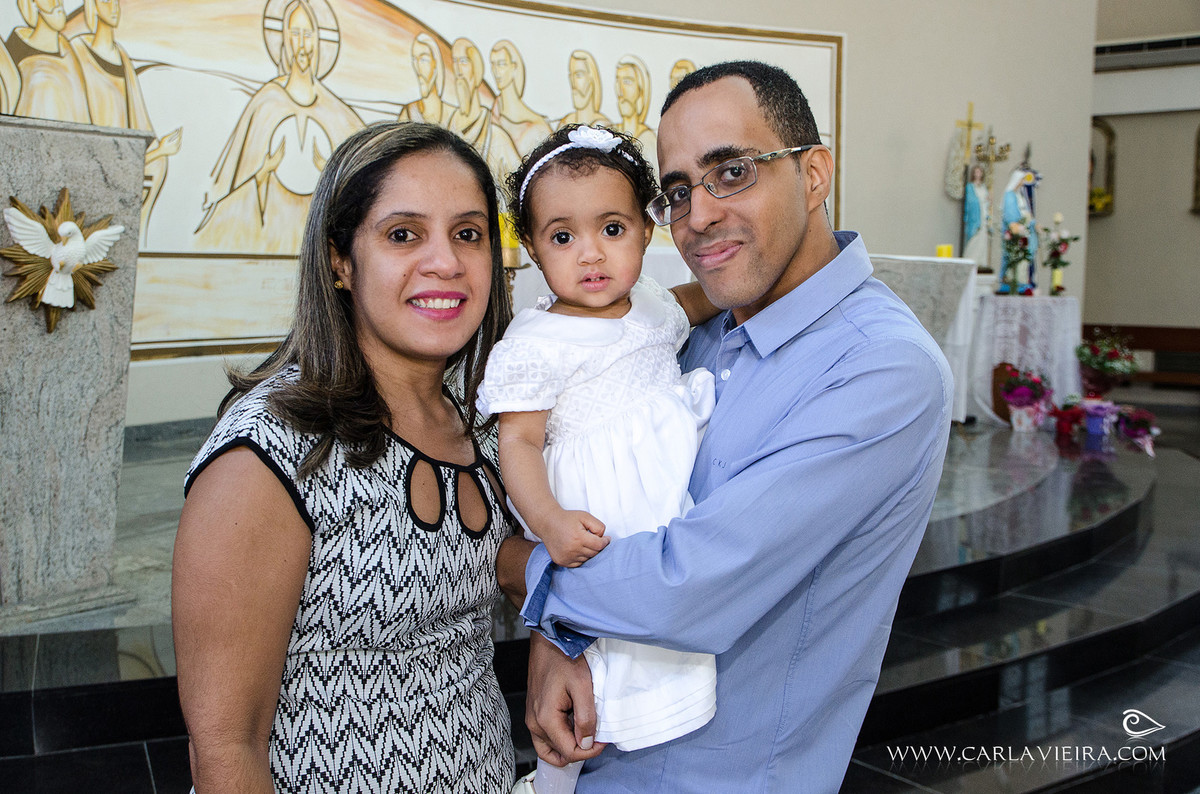 Batizado; fotografia de família
