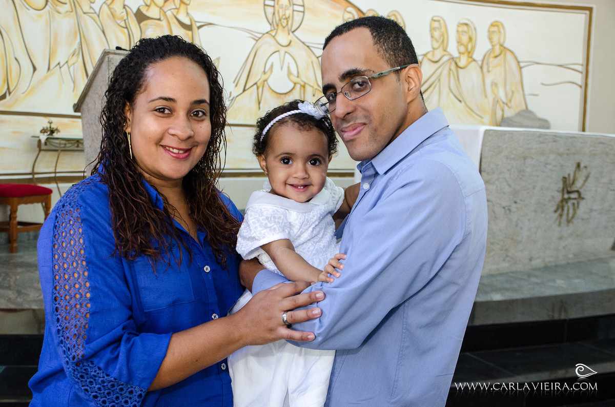 Batizado; fotografia de família
