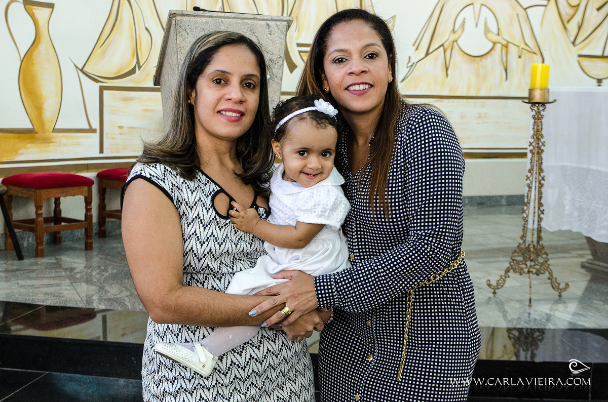 Batizado; fotografia de família