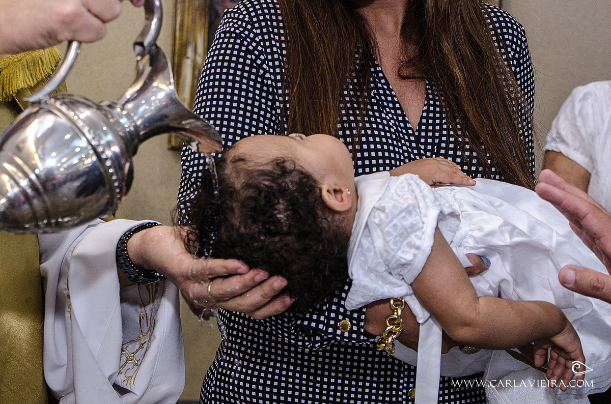 Batizado; fotografia de família