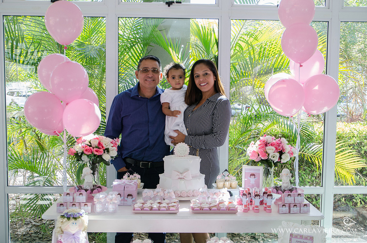 Batizado; fotografia de família