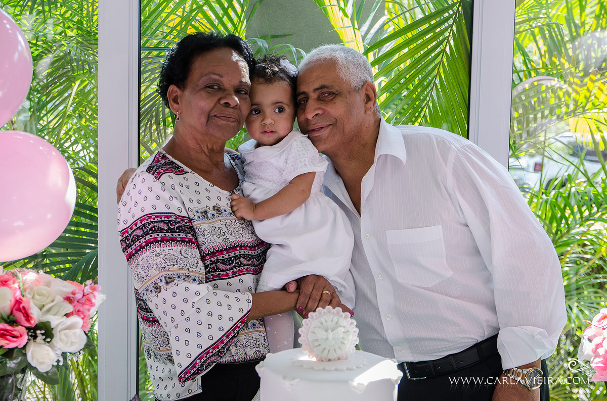 Batizado; fotografia de família