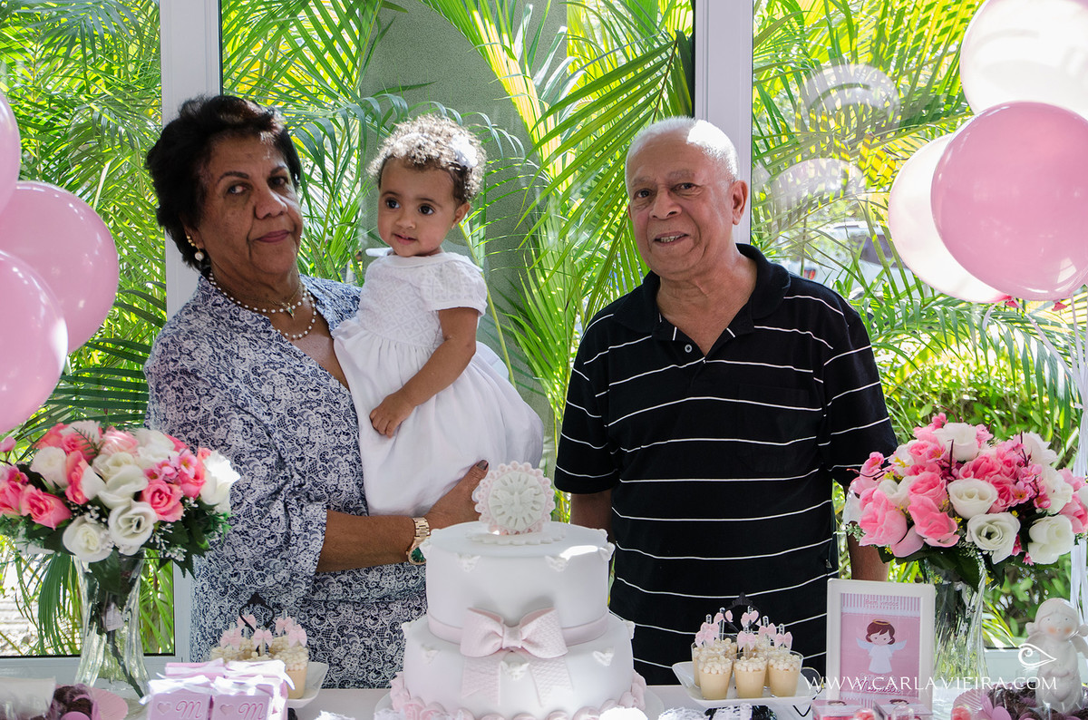 Batizado; fotografia de família