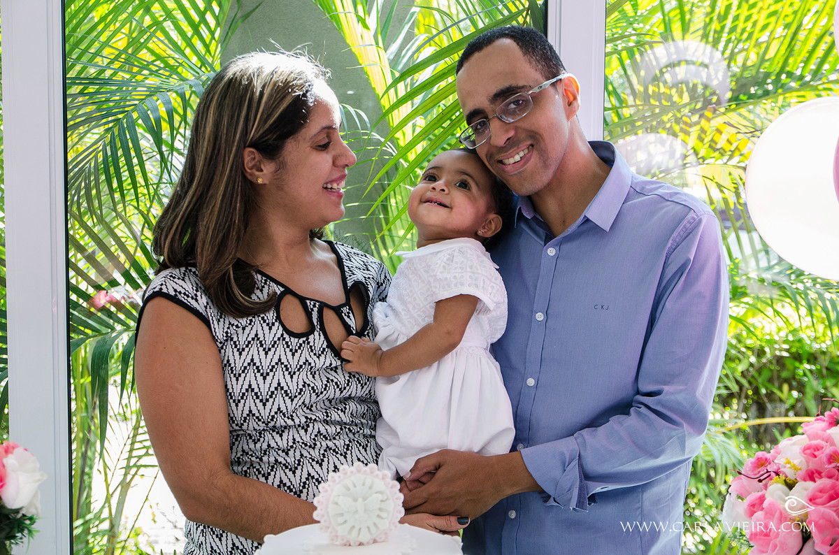 Batizado; fotografia de família