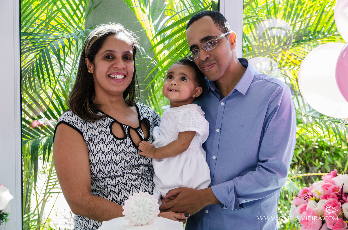 Batizado; fotografia de família