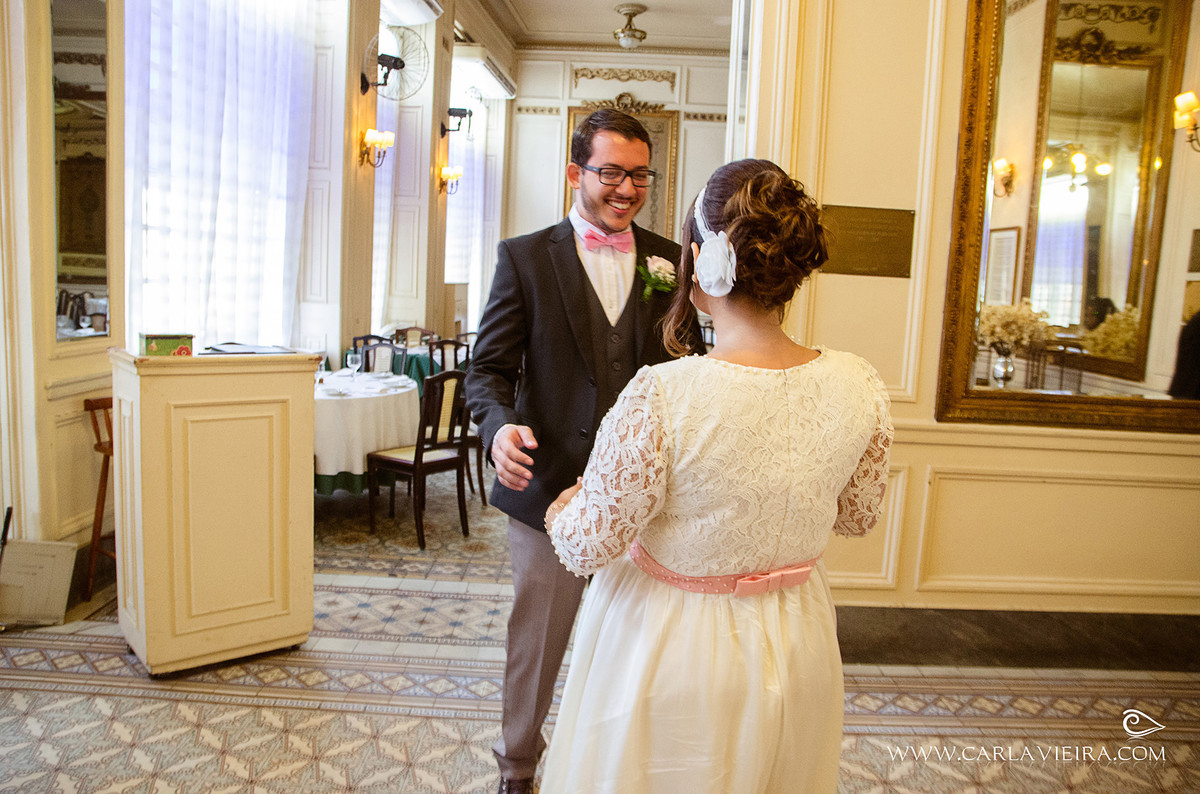 Mini Casamento; Confeitaria Colombo; Casamento; Noiva; Noiva gestante