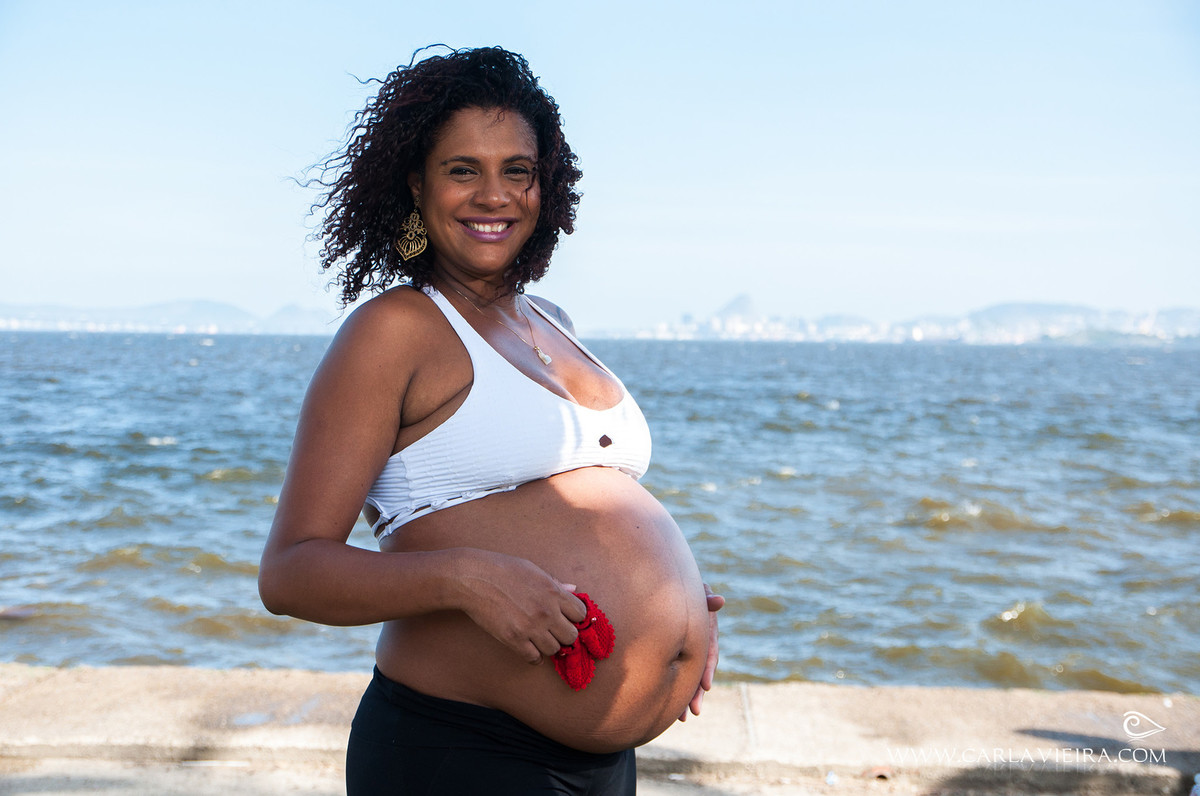 Gestante; ensaio gestante; ensaio externo; ensaio ao ar livre; ensaio na praia; flamengo;