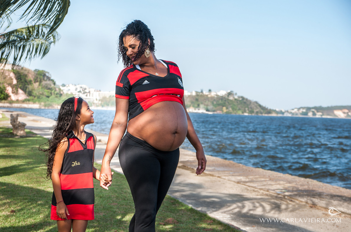 Gestante; ensaio gestante; ensaio externo; ensaio ao ar livre; ensaio na praia; flamengo;