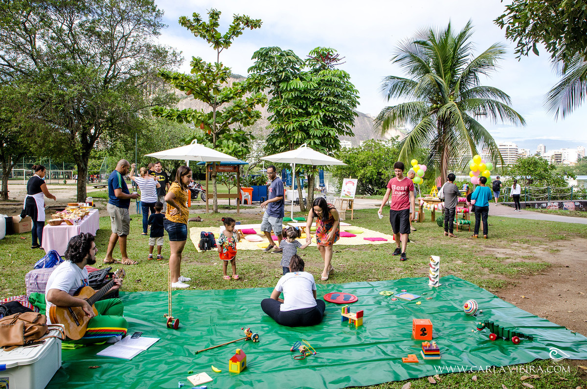 Festa Infantil; aniversário; festa ao ar livre; aniversário ao ar livre; piquenique; festa na Lagoa; Lagoa; piquenique na Lagoa; Pano pra Manga