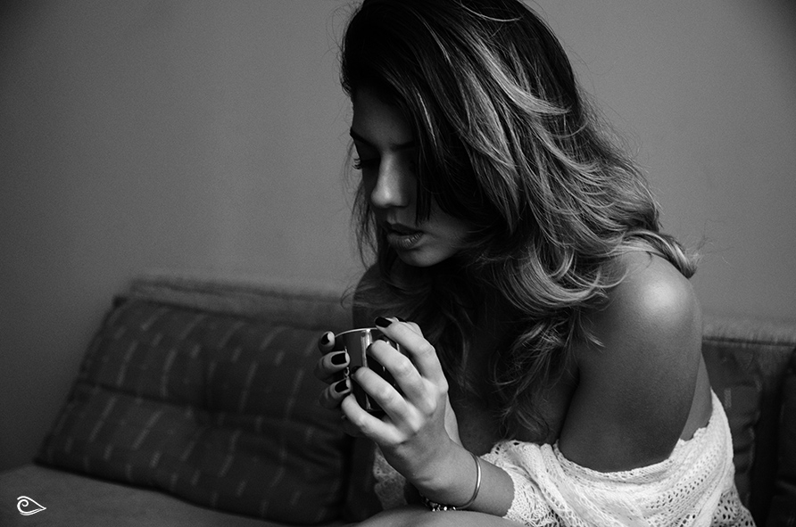 Retrato de Mulher; ensaio feminino; ensaio em casa