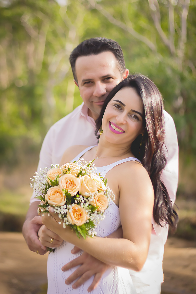Ensaio cachoeira Pre Casamento Glênia e Fernando - Minaçu Goiás - Fotografia
