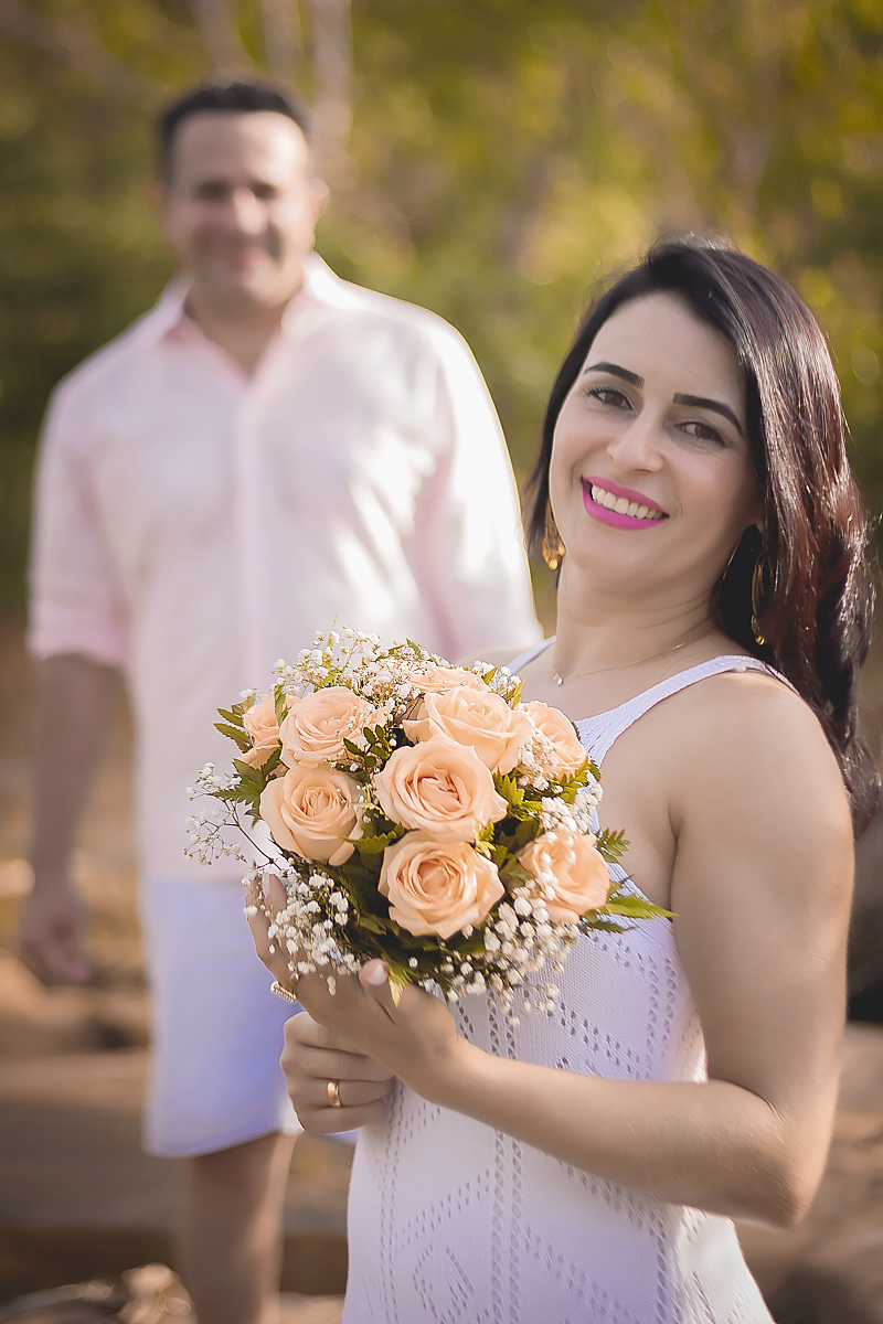 Ensaio cachoeira Pre Casamento Glênia e Fernando - Minaçu Goiás - Fotografia
