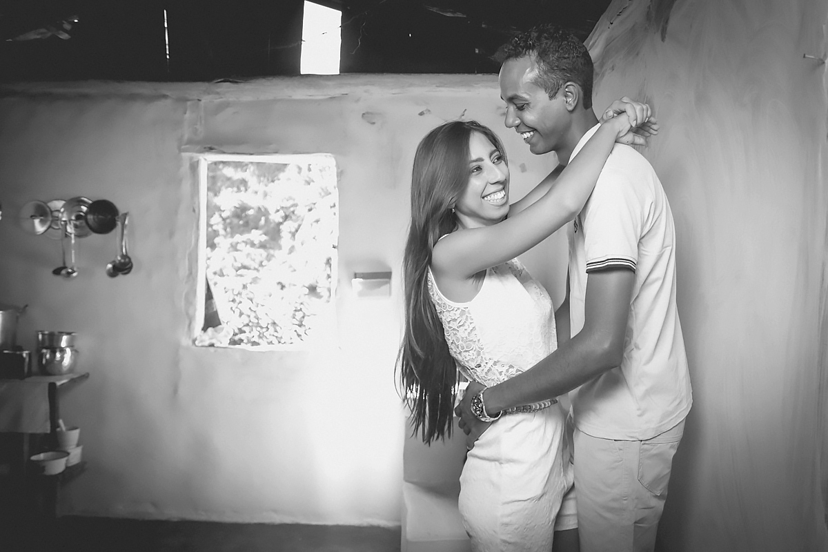 Foto no campo - Leiliane e Willian - fotografia Minaçu Goiás