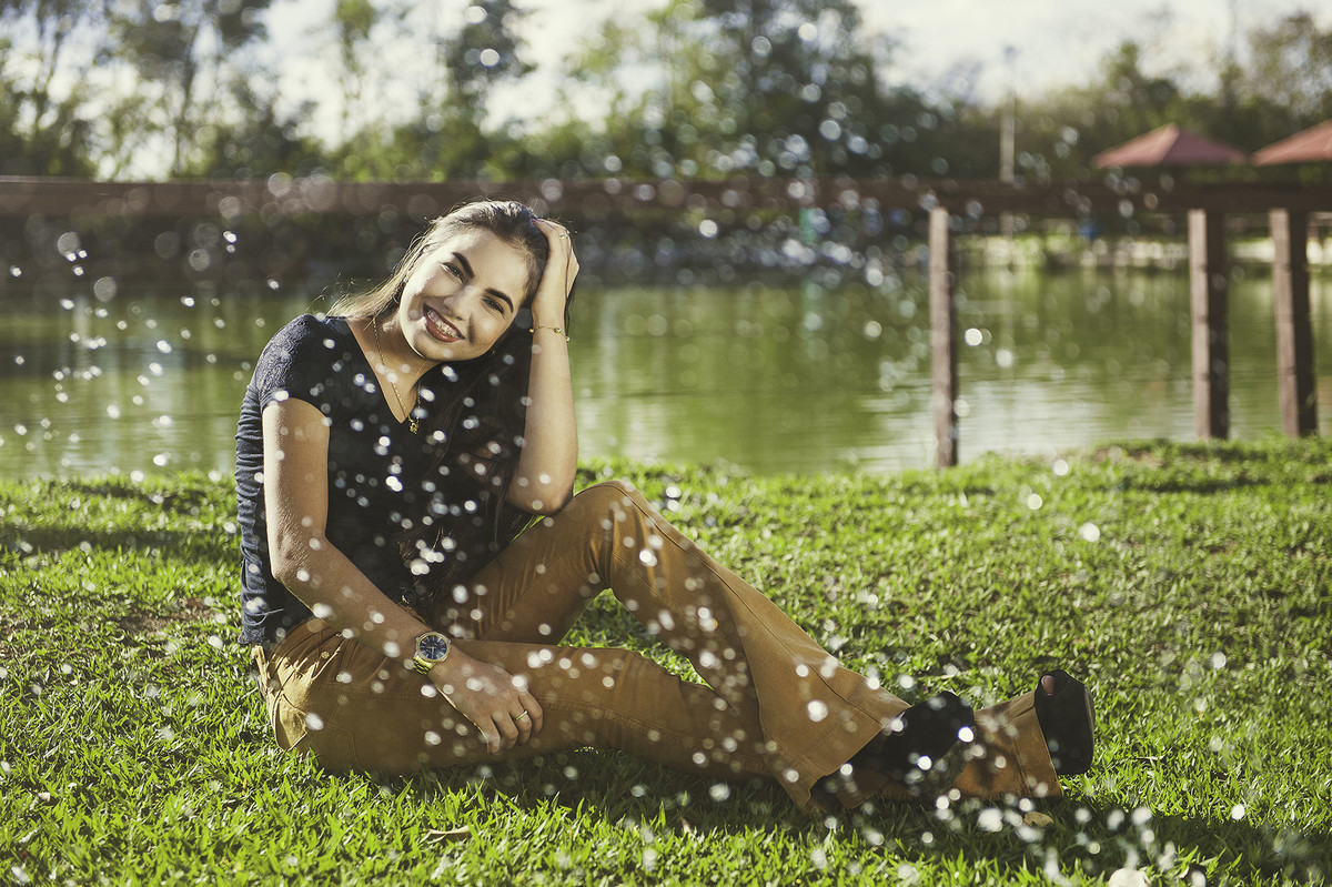 fotos externas ao ar livre no pesque e pague juliana roves por gabriel silvério em vilhena rondonia com chuva na agua da mangueira luz do dia