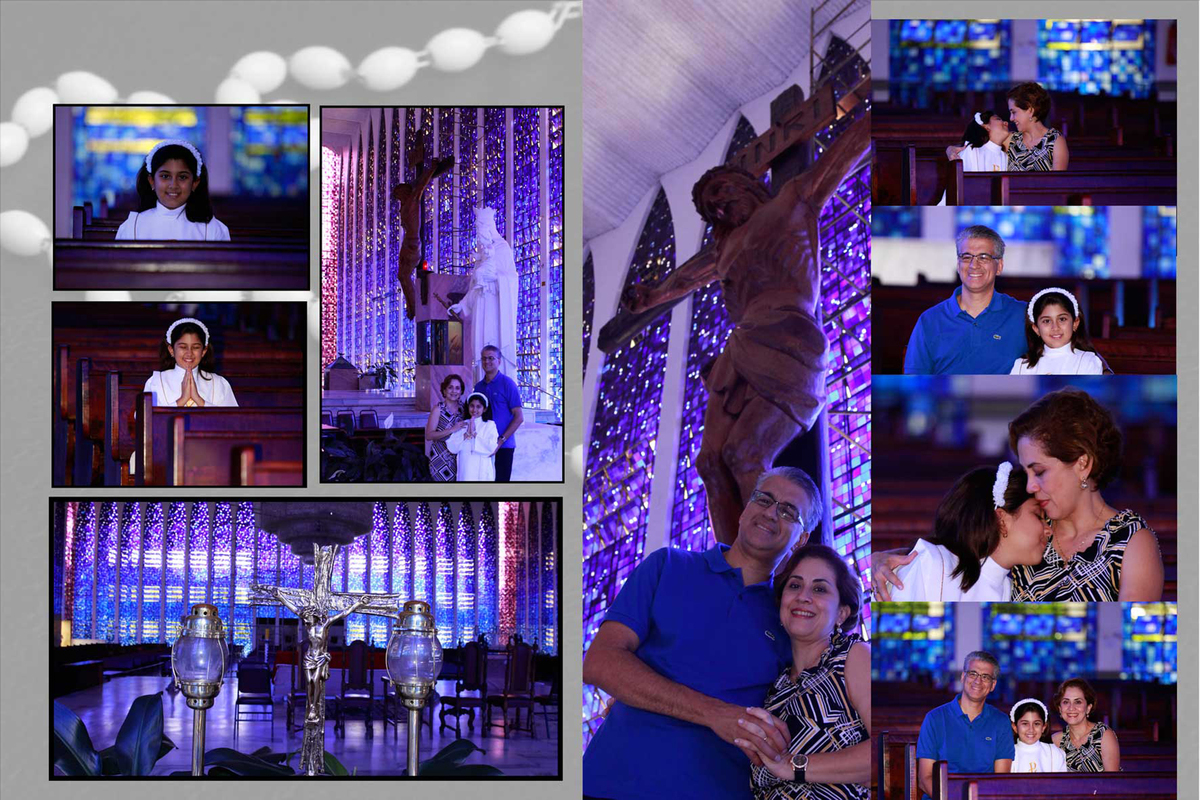com os detalhes da igreja dom bosco o casal com tamanha emocao foi aos poucos sendo fotografado pelo nico em brasilia