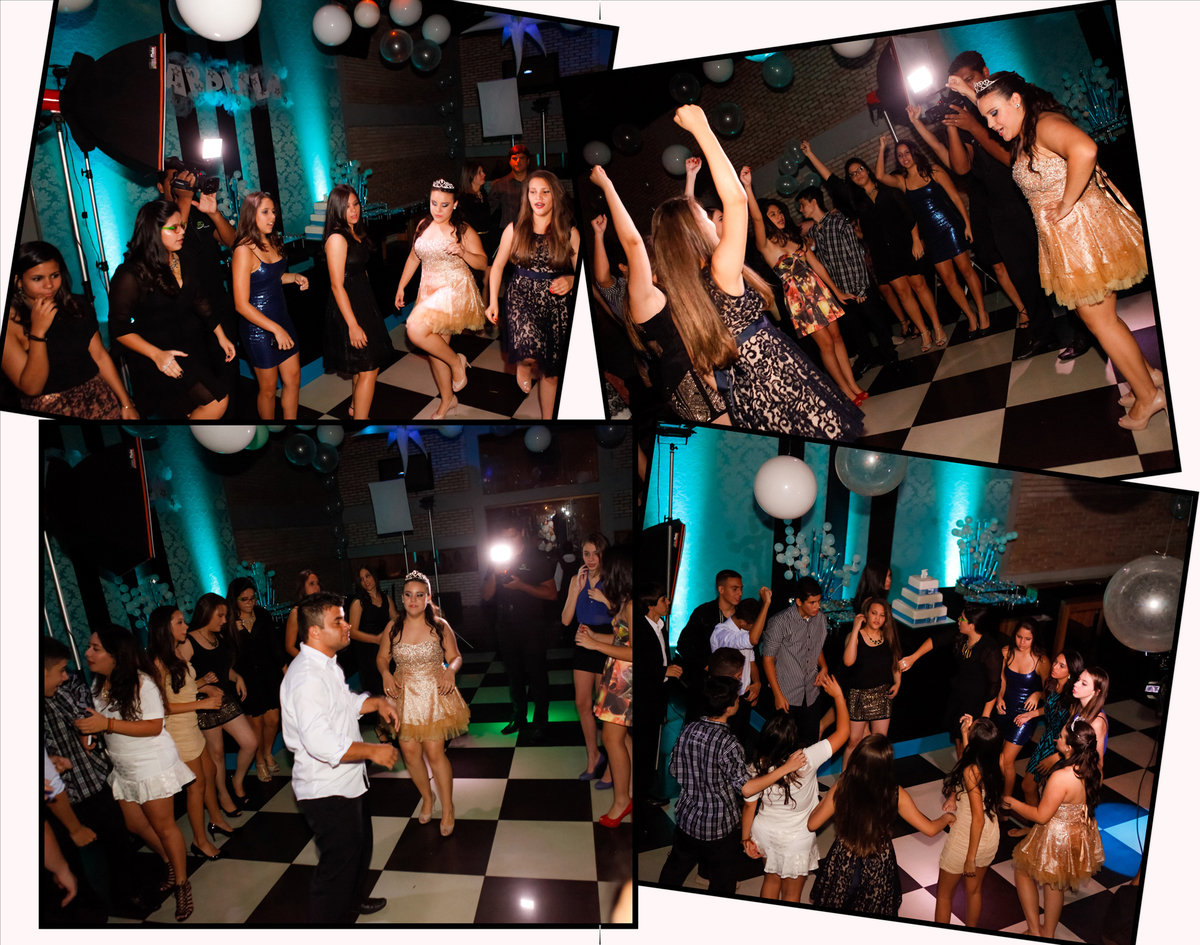 na balada da festa a aniversariante aproveitou muito