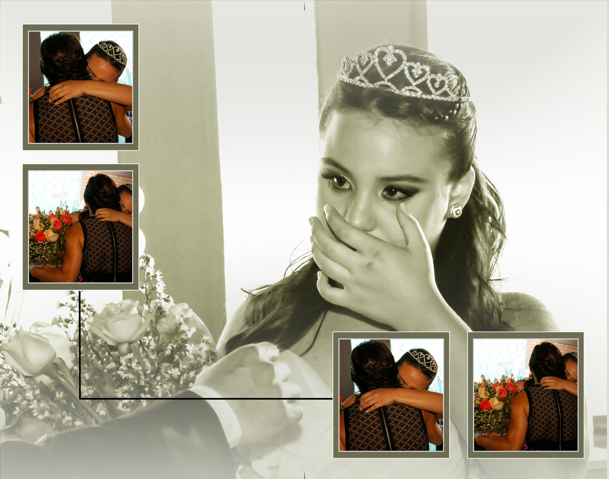 muito choro e alegria ao mesmo tempo. uma verdadeira princesa