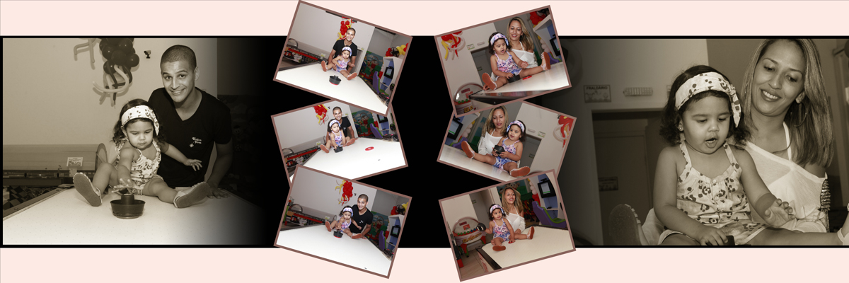 querida mamae a sua festa estava linda. a julia aproveitou ao maximo. pode aproveitar os brinquedos. o papai coruja nao tirava os olhos dessa princesa. os jogos atrairam a pequena julia.