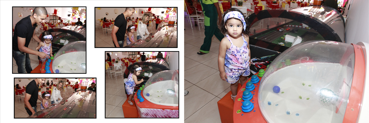 cada brinquedo que a julia viu ela quis aproveitar. nao faltava energia para essa menina e o papai acompanhando tudo de pertinho. nao tirava os olhos dessa gatinha. ate a proxima. muita felicidade.
