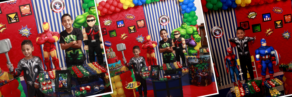 so tem super heroi nesta festa infantil, agora sao dois principes que posam para a foto nas lentes do fotografo nico. nico estudio fotografico realiza book, festa infantil, gestante, ensaios fotograficos. veja nas redes sociais o trabalho desse fotografo