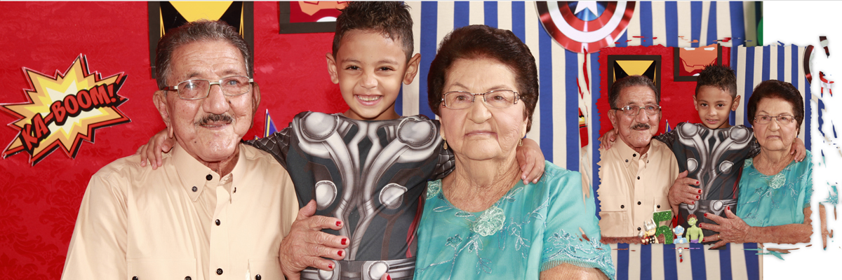 bisavos reunidos com o aniversariante em sua festa infatil que aconteceu no distrito federal e fotografado pelo nico fotografo. visite o site www.nicofotografo.com.br. #blog.nicofotografo.com.br #festainfantil #book