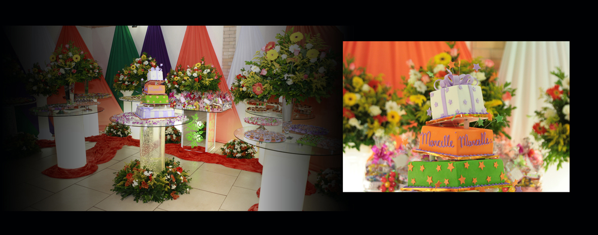 a decoracao e o bolo da aniversariante estavam lindos e deliciosos buffet maravilhoso. o fotografo registrou todos os detalhes. conheca um pouco do trabalho do nico. visite sua pagina na internet.