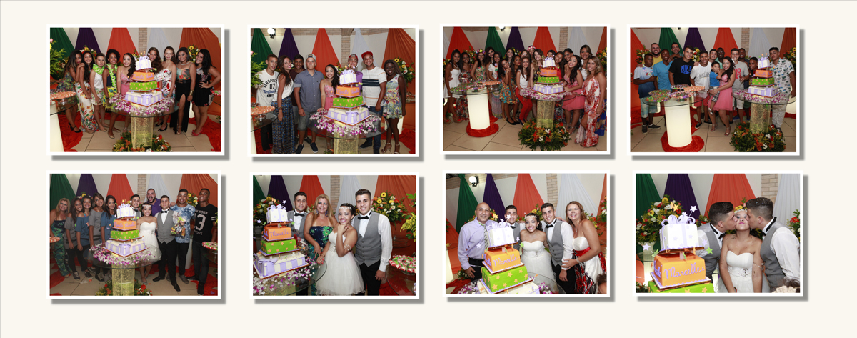 um mosaico com a familia maravilhosa entre primos, primas, tios, tias, padrinho, madrinha, amigo, amiga e muito mais. o fotografo conseguiu registrar em varios angulos. venha conhecer o trabalho do fotografo nico e visite o estudio fotografico localizado