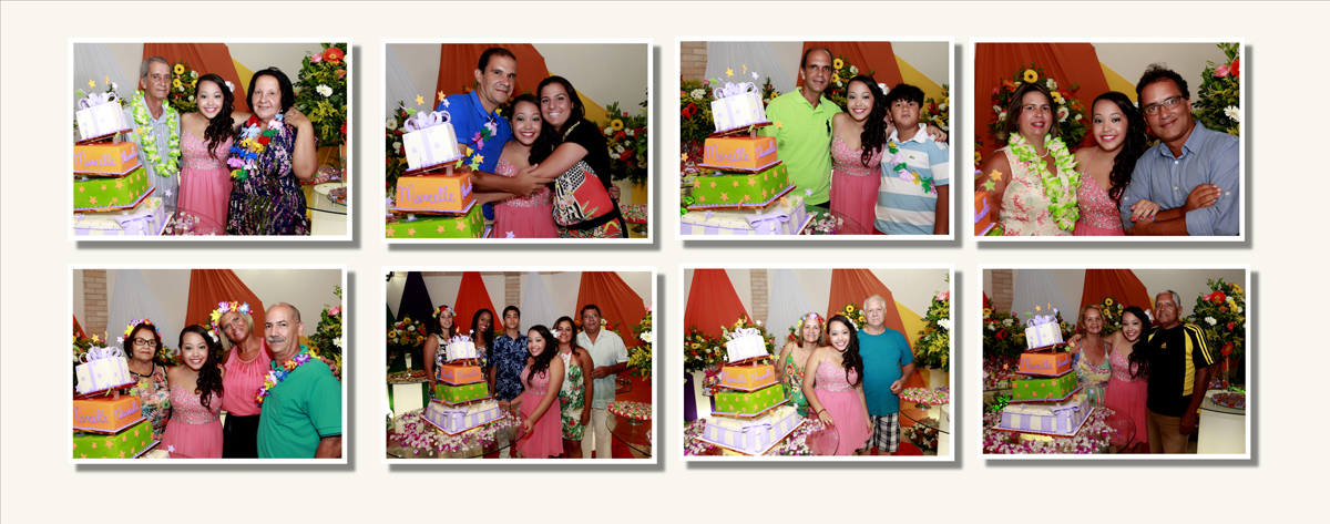 uma vovo, um tio, uma tia, um fotografo e varios outros amigos estavam presente nesta festa linda de 15 anos realizada na cidade do rio de janeiro. a festa foi fotografada pelo nico studio fotografico que realiza book, festa infantil, festa 15 anos, teens