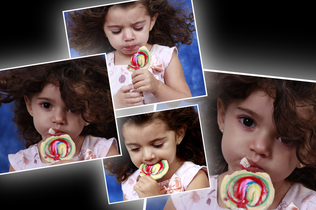 olha que pirulito colorido lindo e que gostosura essa princesa no estudio do tio nico fotografando, mas uma sessao fotografico.