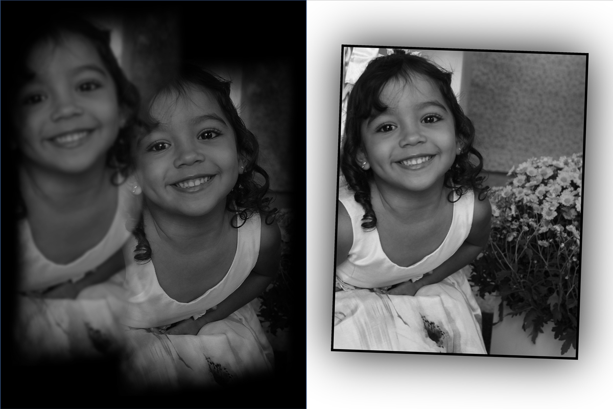 mesmo em preto e branco o sorriso dessa princesa nao apagou a beleza da foto registrada pelo fotografo nico e publicada nas redes sociais