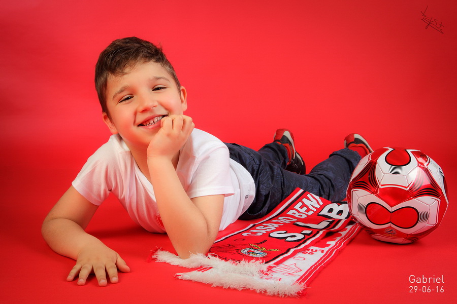 fotografia de estúdio miúdo benfica