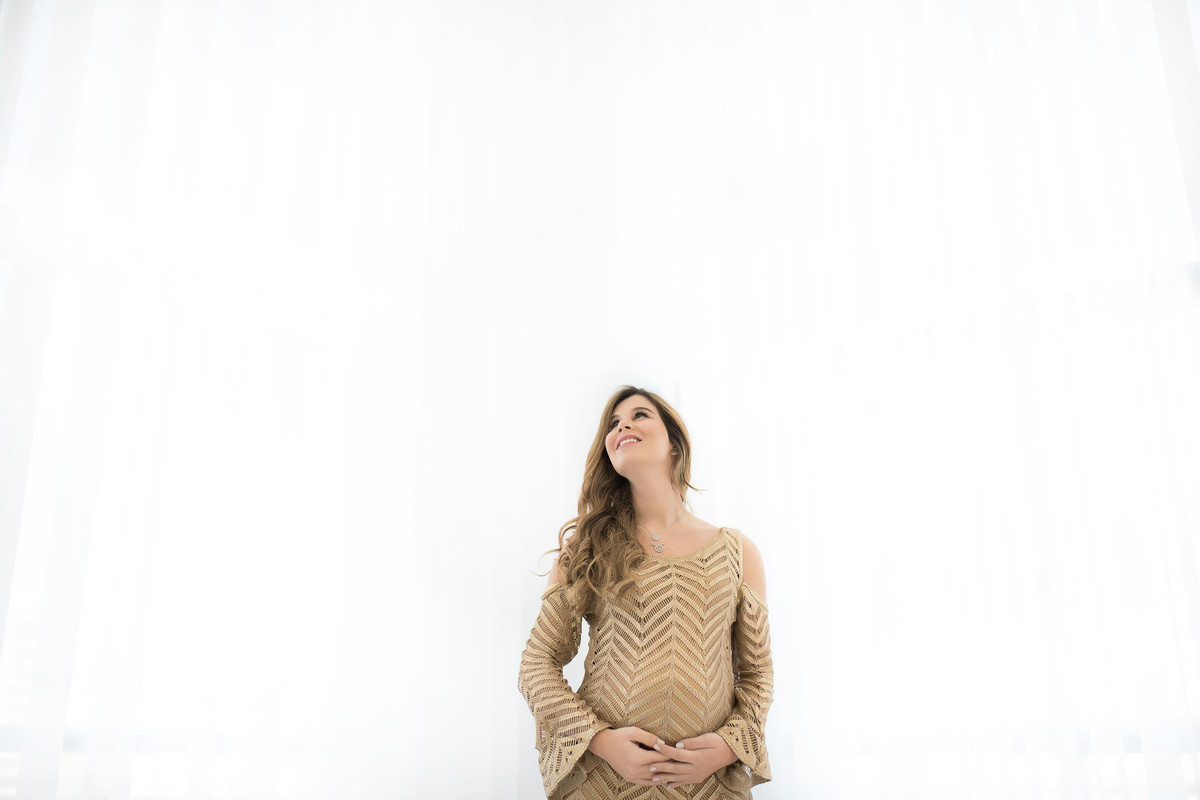 Ensaio Gestante Studio S