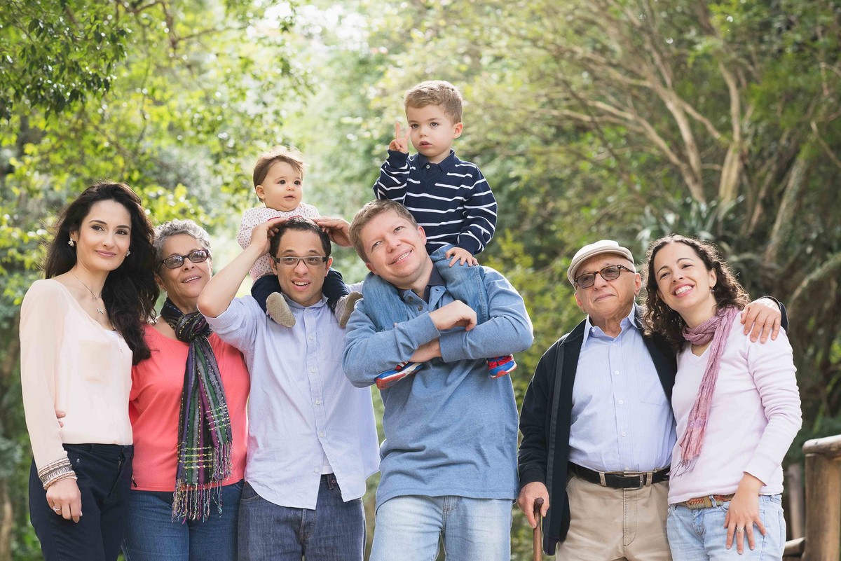 Ensaio Estúdio Life Familia - ensaio fotográfico família - vovó