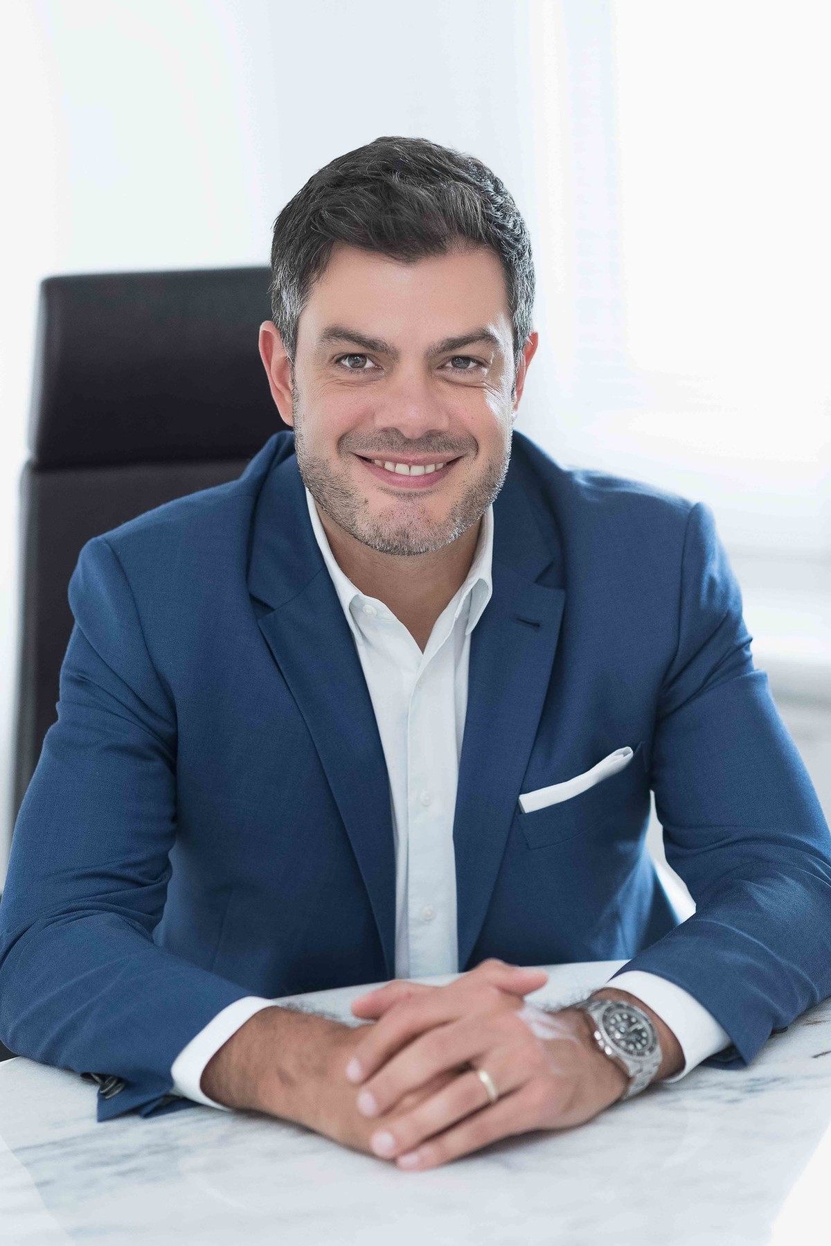 Ensaio fotográfico - perfil profissional - estúdio - empresário